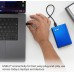 WD My Passport ( native USB-C ) External Hard Drive, 4TB, Blue WD My Passport ( native USB-C ) External Hard Drive, 4TB, Blue